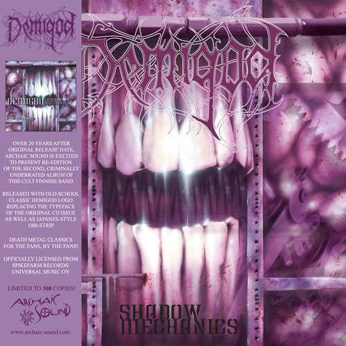 DEMIGOD - Shadows Mechanics - CD