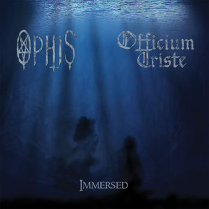 OFFICIUM TRISTE / OPHIS - Immersed - 12''LP (SEABLUE WITH WHITE CORNETTO SPLATTER)